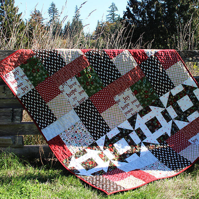 2018 Cozy Up Beginners Series Christmas Mystery Quilt Pattern