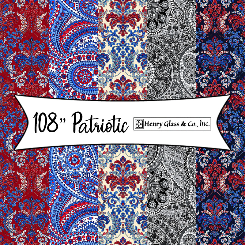 108" Patriotic from Henry Glass Fabrics