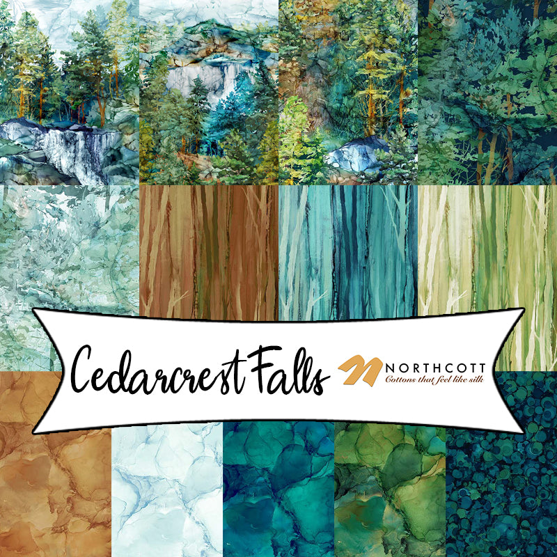 Cedarcrest Falls by Deborah Edwards & Melanie Samra for Northcott Fabrics