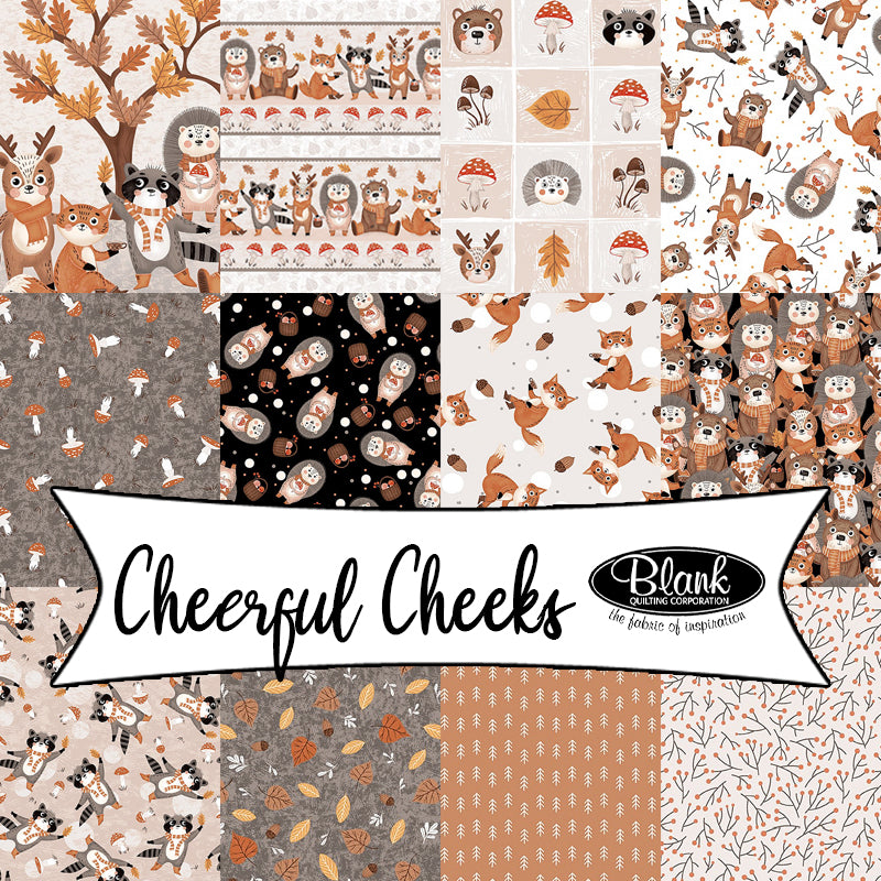 Cheerful Cheeks by Lena Anisimova for Blank Quilting