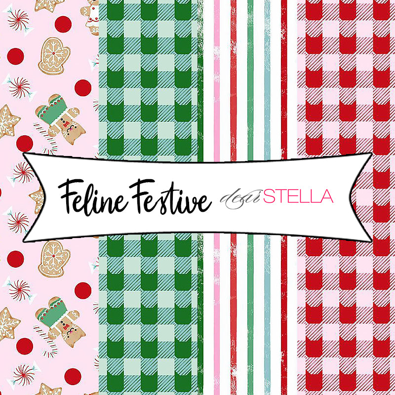 Feline Festive by Pammie Jane for Dear Stella Design