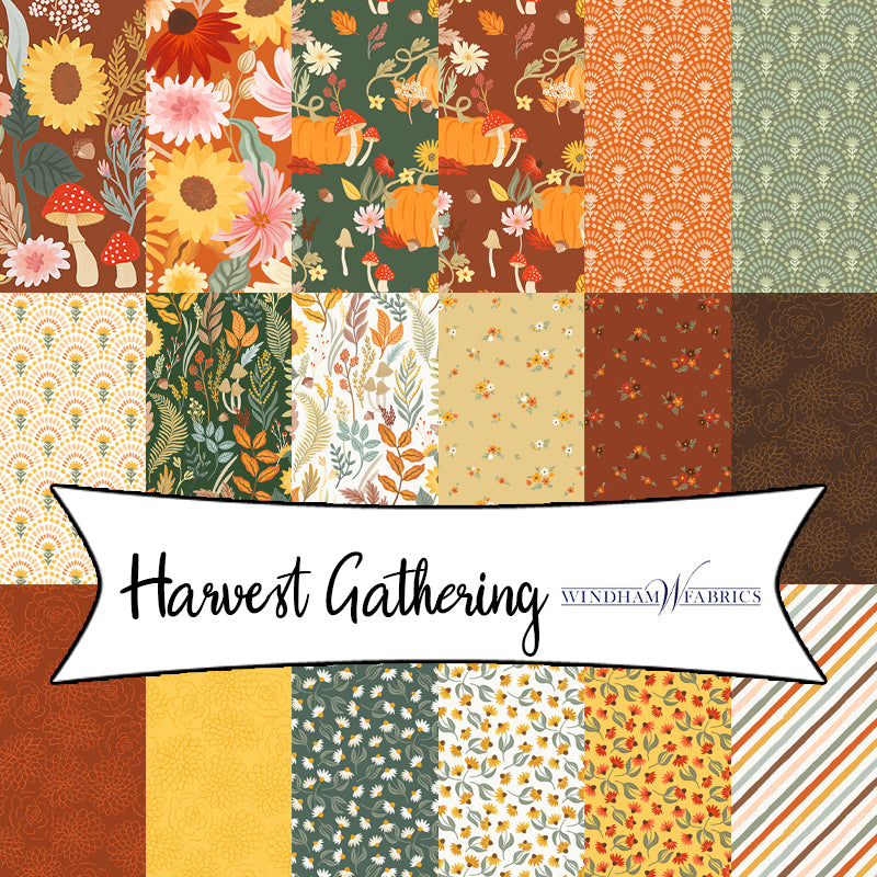 Harvest Gathering by Laura Marshall for Windham Fabrics Fort Worth