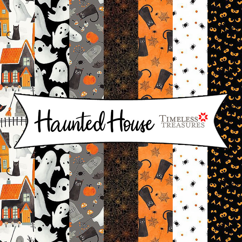 Haunted House from Timeless Treasures Fabrics