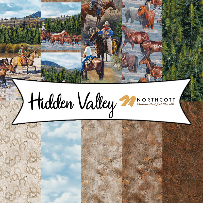 Naturescapes Hidden Valley by David Graham for Northcott Fabrics