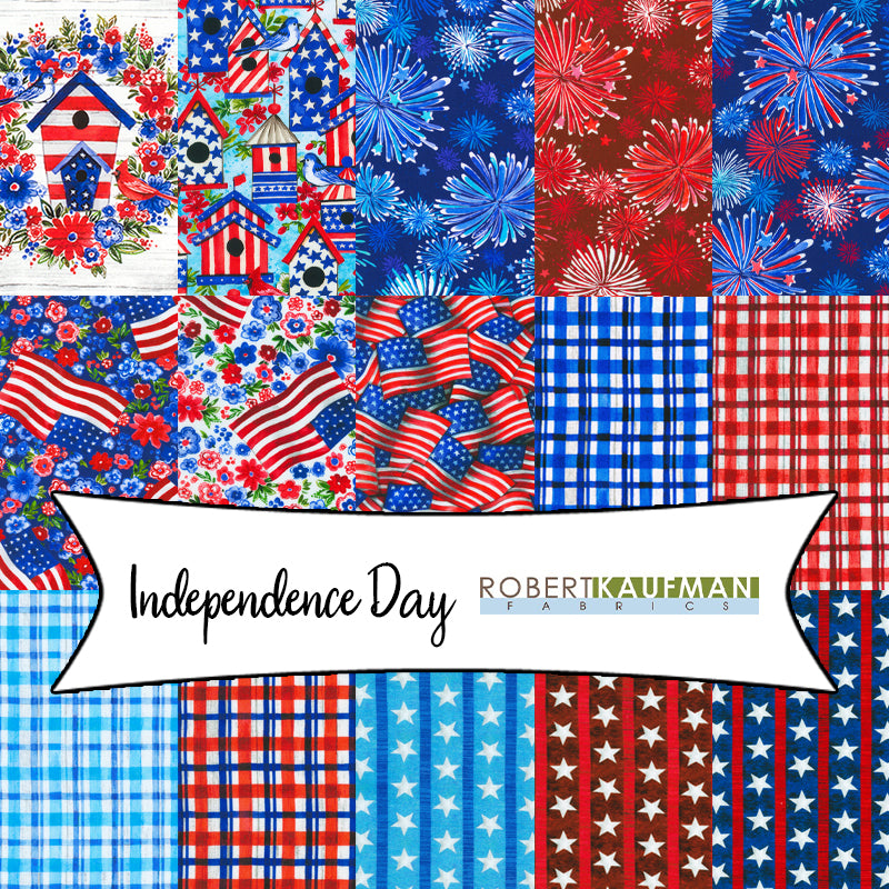 Independence Day by Elena Vladykina for Robert Kaufman Fabrics