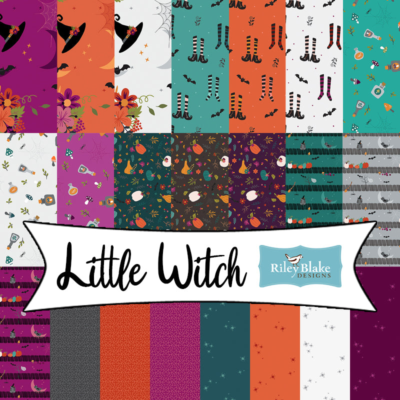 CLEARANCE Tiny Treaters Fat Quarter Bundle, Halloween Fabric - High Quality  Quilting Cotton from Riley Blake Designs