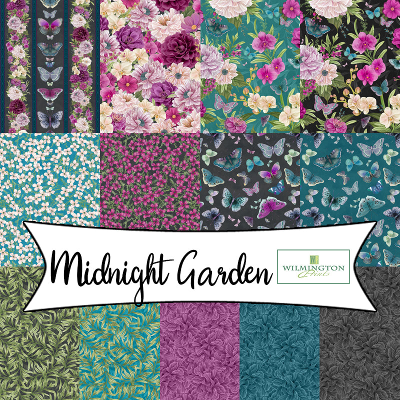Midnight Garden by Danielle Leone for Wilmington Prints