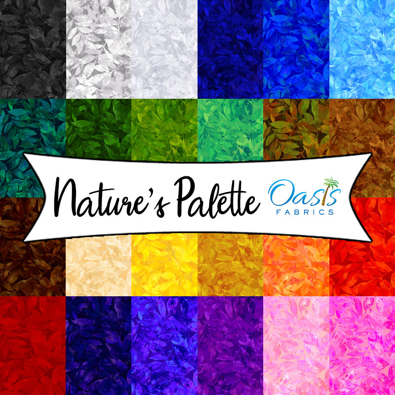 Nature's Palette from Oasis Fabrics
