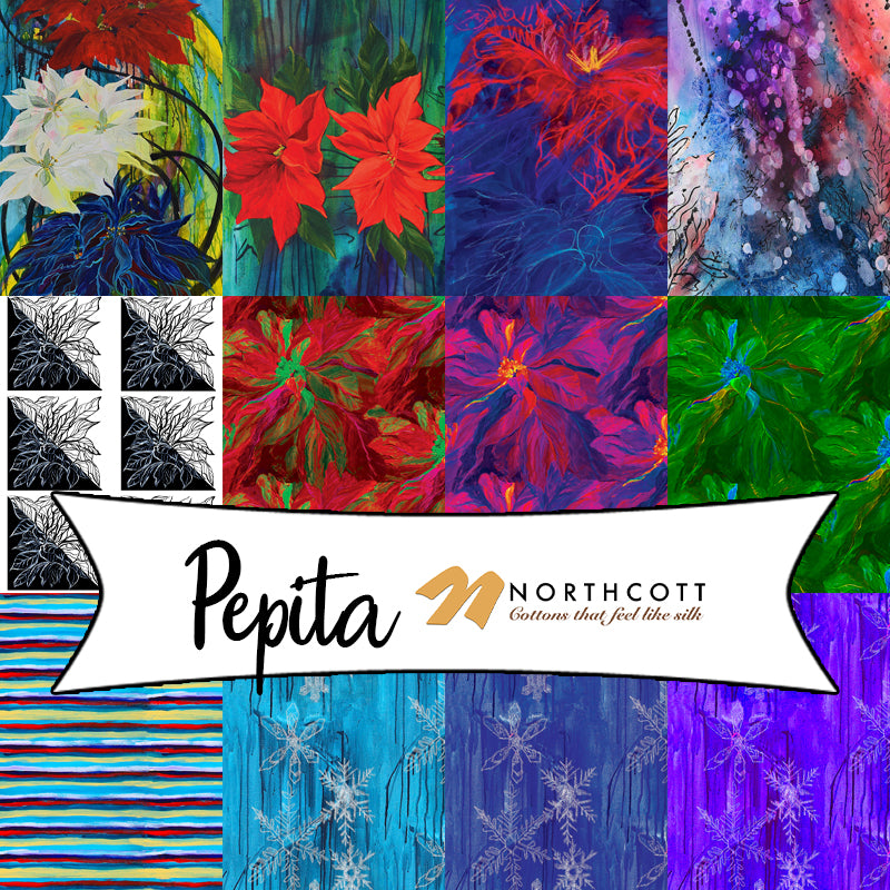 Pepita by Stephanie Brandenburg of Frond Design Studios for Northcott Fabrics