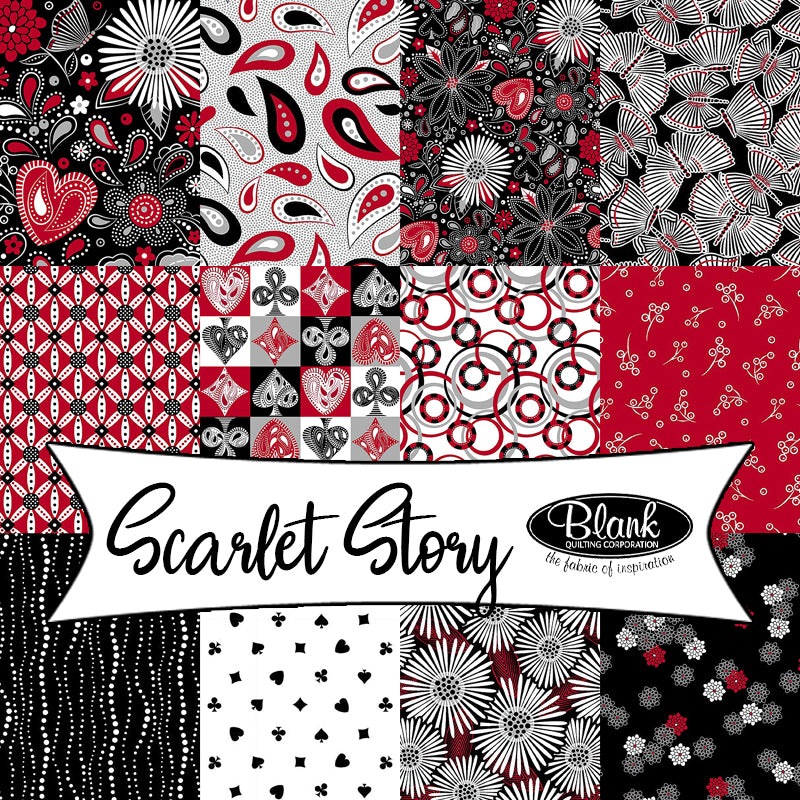 Scarlet Story by Color Pop Studios for Blank Quilting