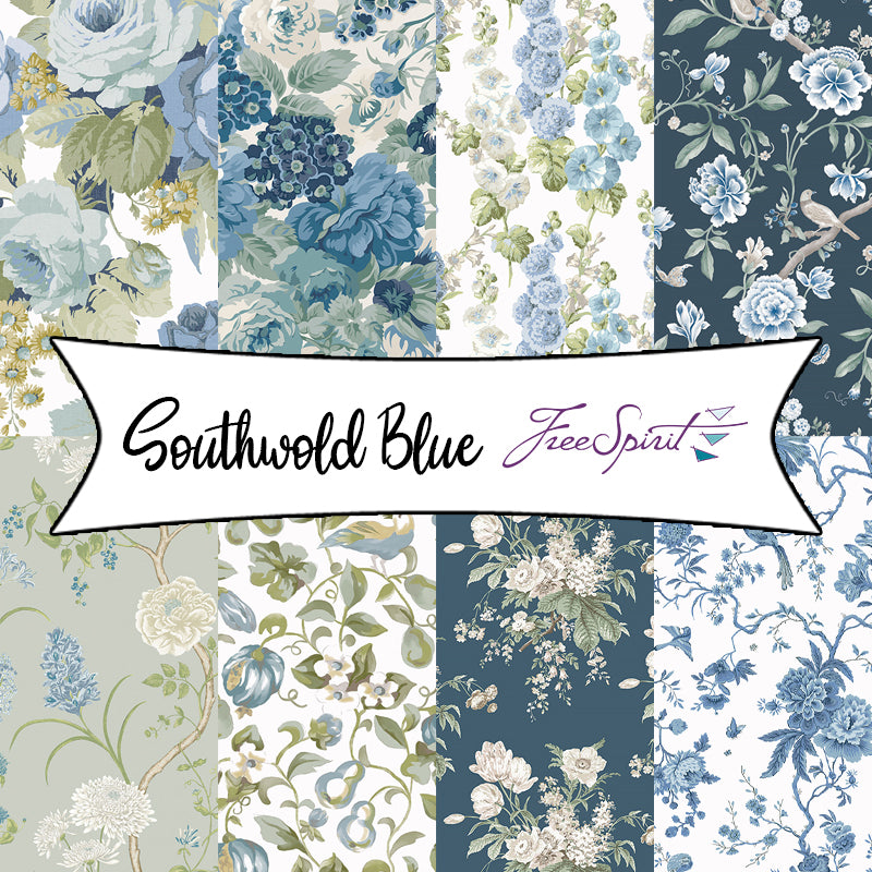 Southwold Blue by Sanderson for Free Spirit Fabrics