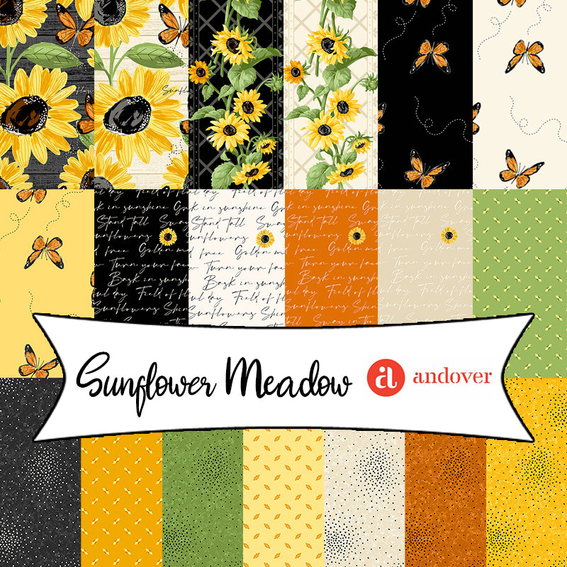 Sunflower Meadow from Andover Fabrics