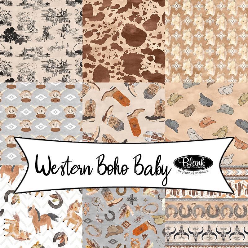 Western Boho Baby by Erica Billups for Blank Quilting
