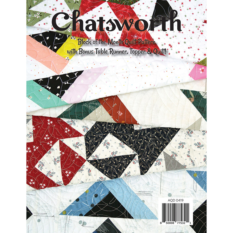 Chatsworth Quilt Pattern Book Antler Quilt Design Fort Worth Fabric