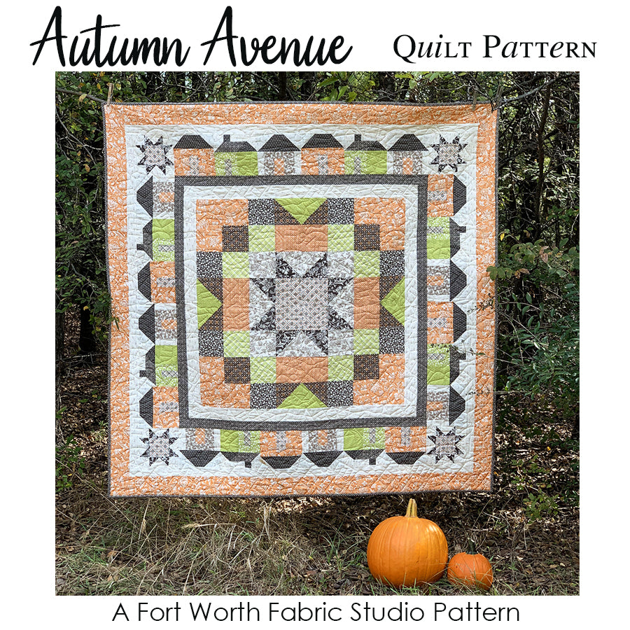 Autumn Avenue Quilt Pattern PDF Download