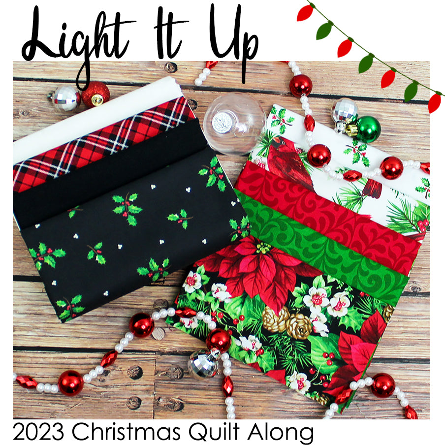2023 Light It Up Quilt Kit from Fort Worth Fabric Studio