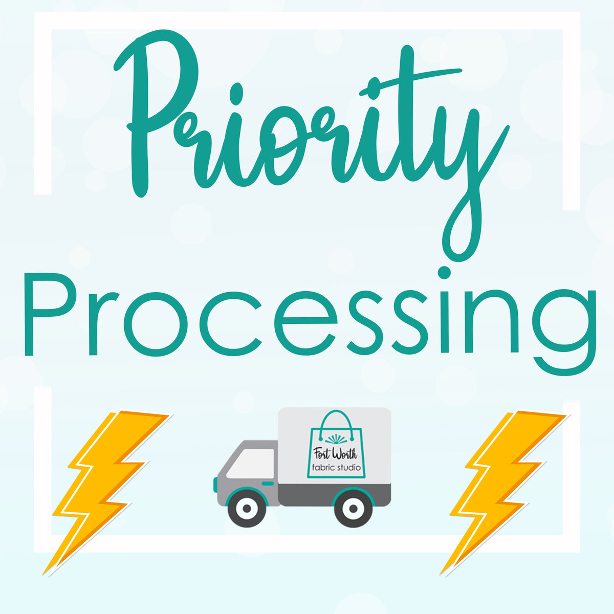 Priority Processing for In Stock Orders Fort Worth Fabric Studio Fort Worth Fabric Studio