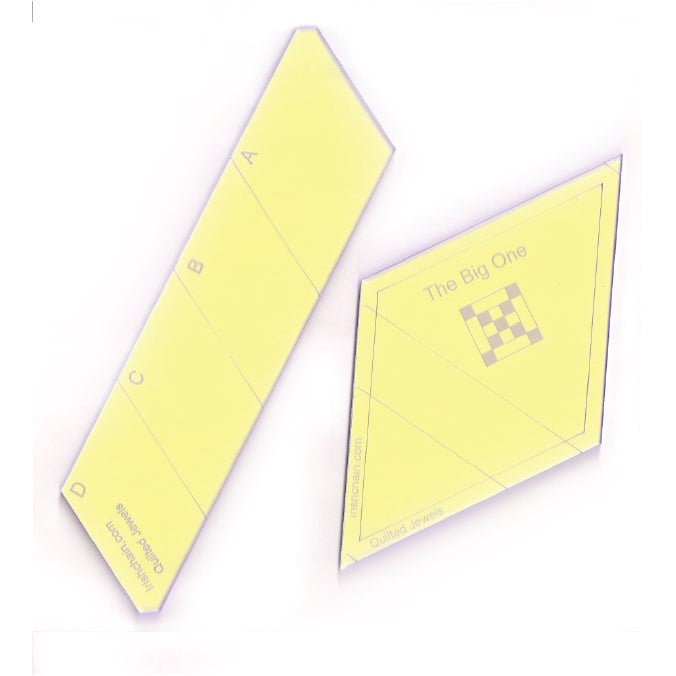 I Spy Diamonds Quilt Pattern + Quilted Jewel Templates by Irish Chain