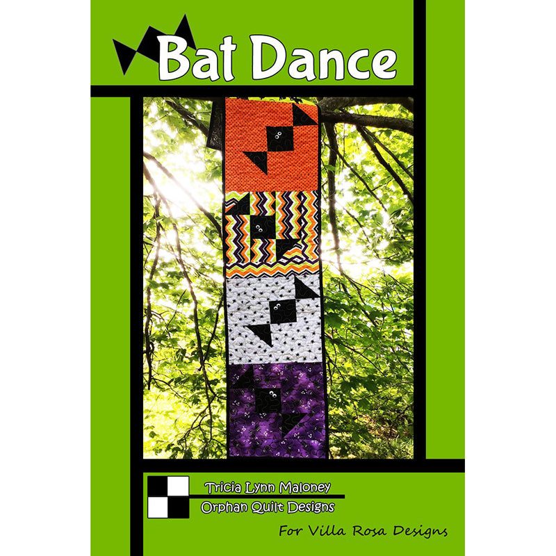 Bat Dance Table Runner Pattern Villa Rosa Designs Fort Worth Fabric