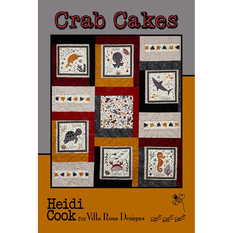 Crab Cakes Quilt Pattern Villa Rosa Designs Fort Worth Fabric Studio