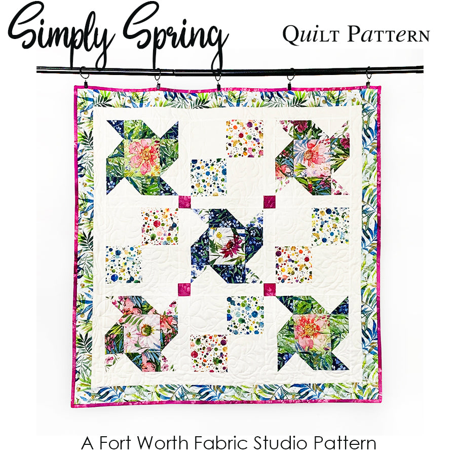 Simply Spring Quilt Pattern PDF Download