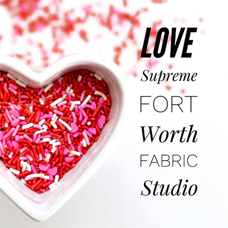 2020 Love Supreme Valentine Mystery Quilt Fort Worth Fabric Studio