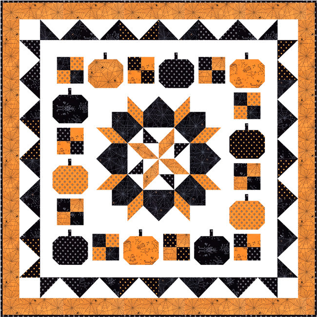 2018 Boo To You Halloween Mystery Quilt Pattern