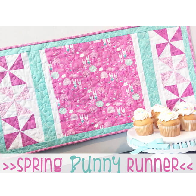 Spring Bunny Table Runner Pattern