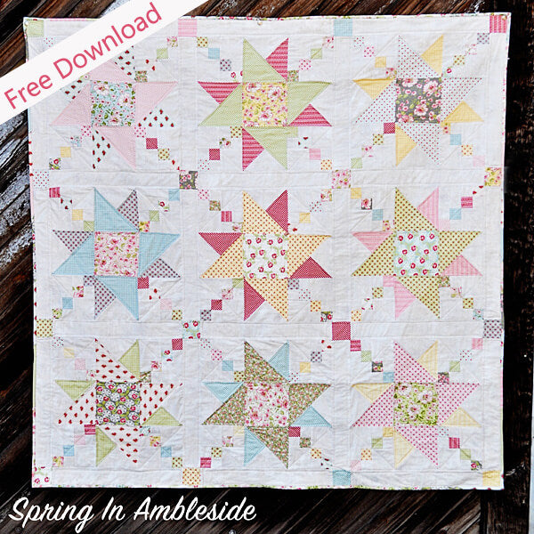 Spring in Ambleside Quilt Pattern