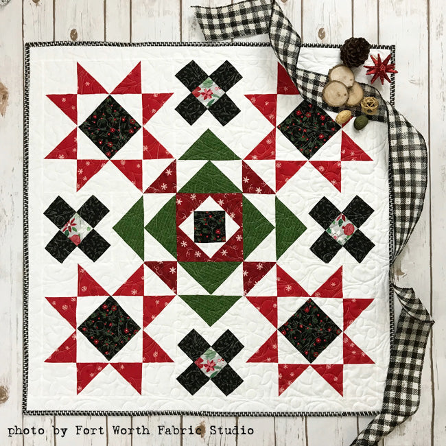 2018 Winter Flurries Christmas Mystery Quilt Pattern