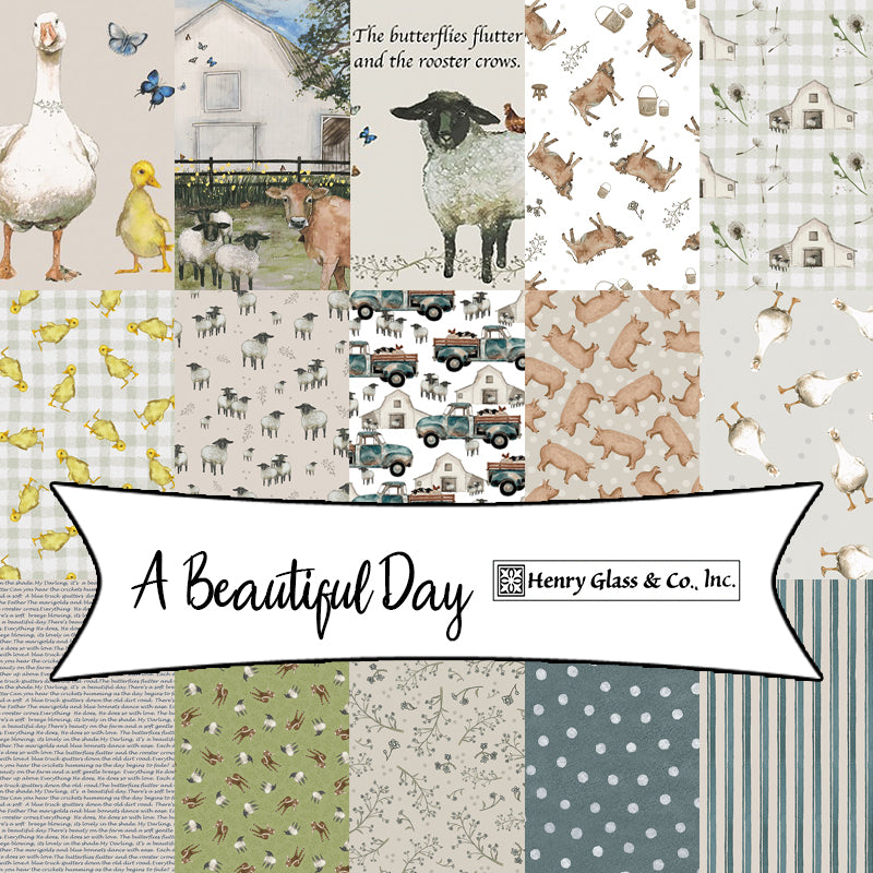 A Beautiful Day by Dawn Rosengren for Henry Glass Fabrics
