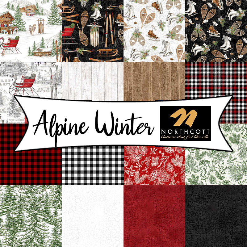 Alpine Winter by Deborah Edwards for Northcott Fabrics