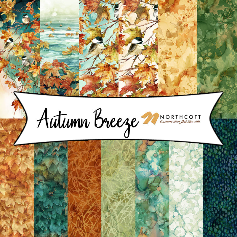 Autumn Breeze by Deborah Edwards & Melanie Samra for Northcott Fabrics