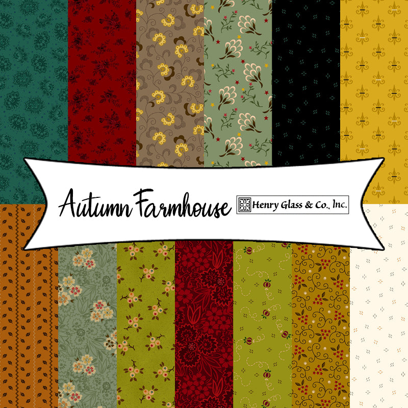 Autumn Farmhouse by Kim Diehl for Henry Glass Fabrics