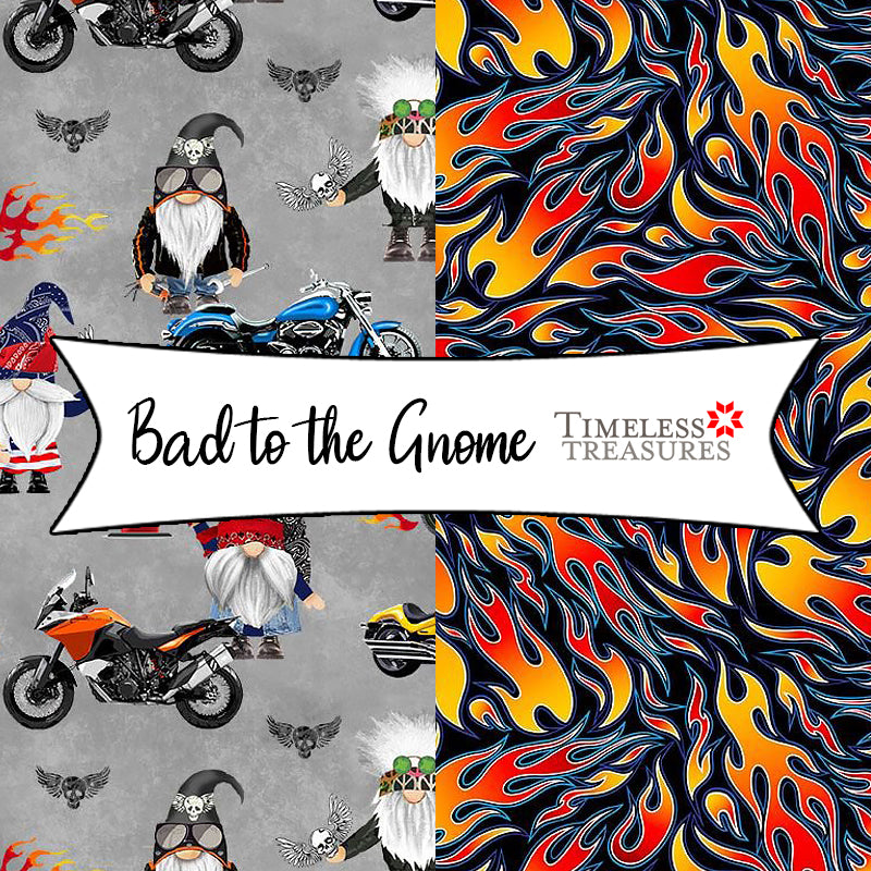 Bad to the Gnome from Timeless Treasures Fabrics