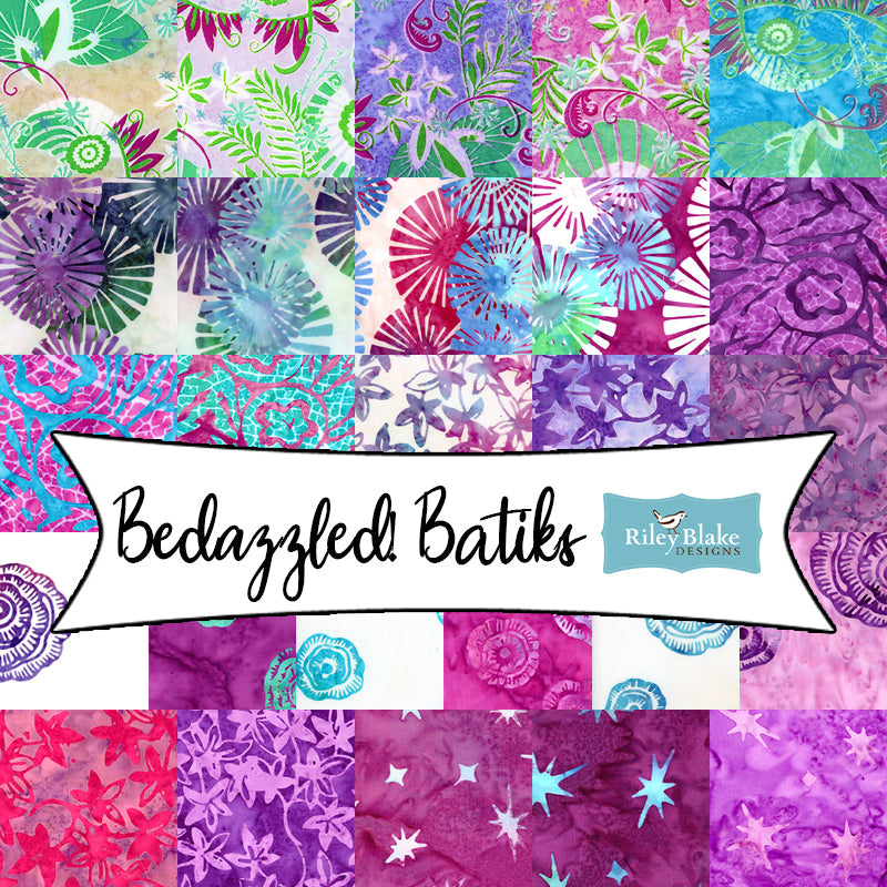 Bedazzled Batiks by Pat Fryer for Riley Blake