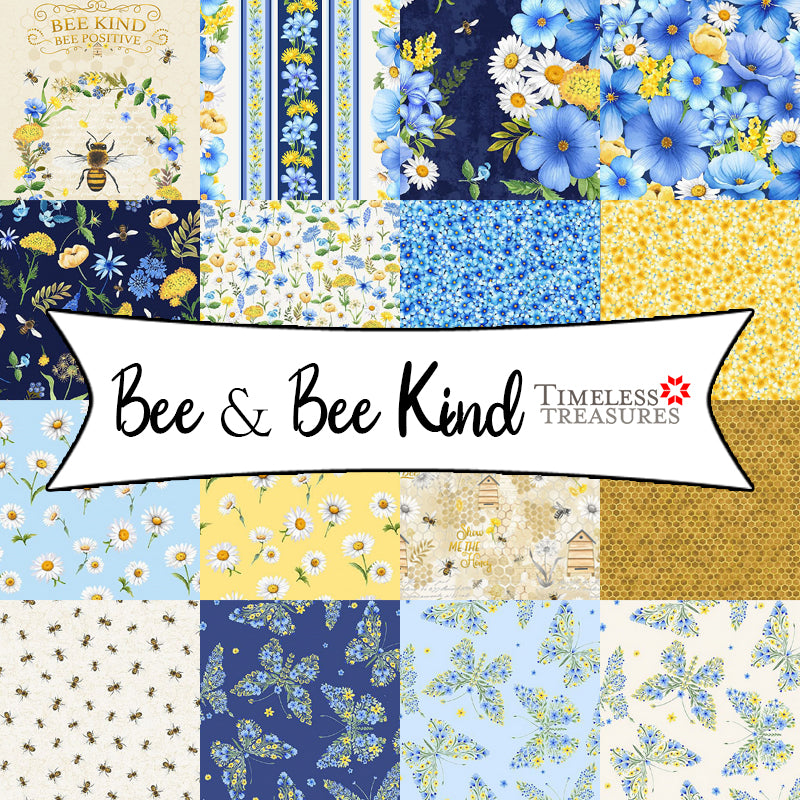 Bee & Bee Kind from Timeless Treasures Fabrics