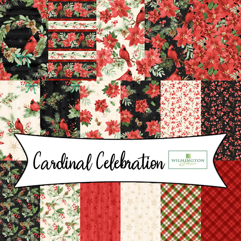 Cardinal Celebration by Katrina Pete for Wilmington Prints