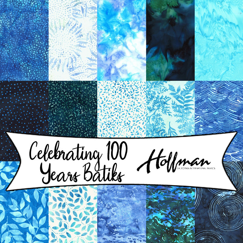 Celebrating 100 Years Batiks from Hoffman Fabrics