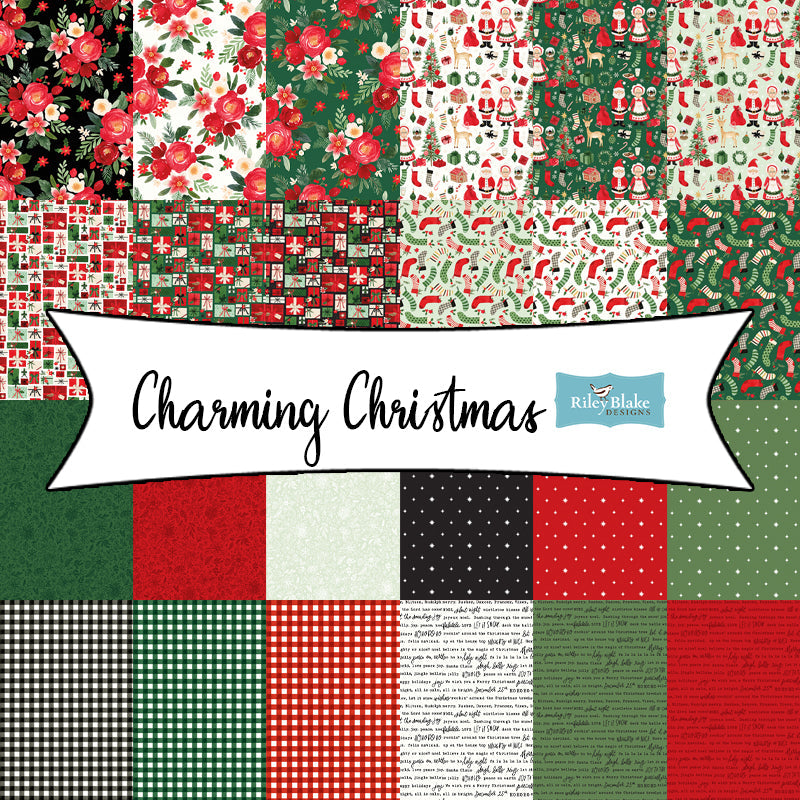 Charming Christmas by Kelsey Carlson for Riley Blake Designs