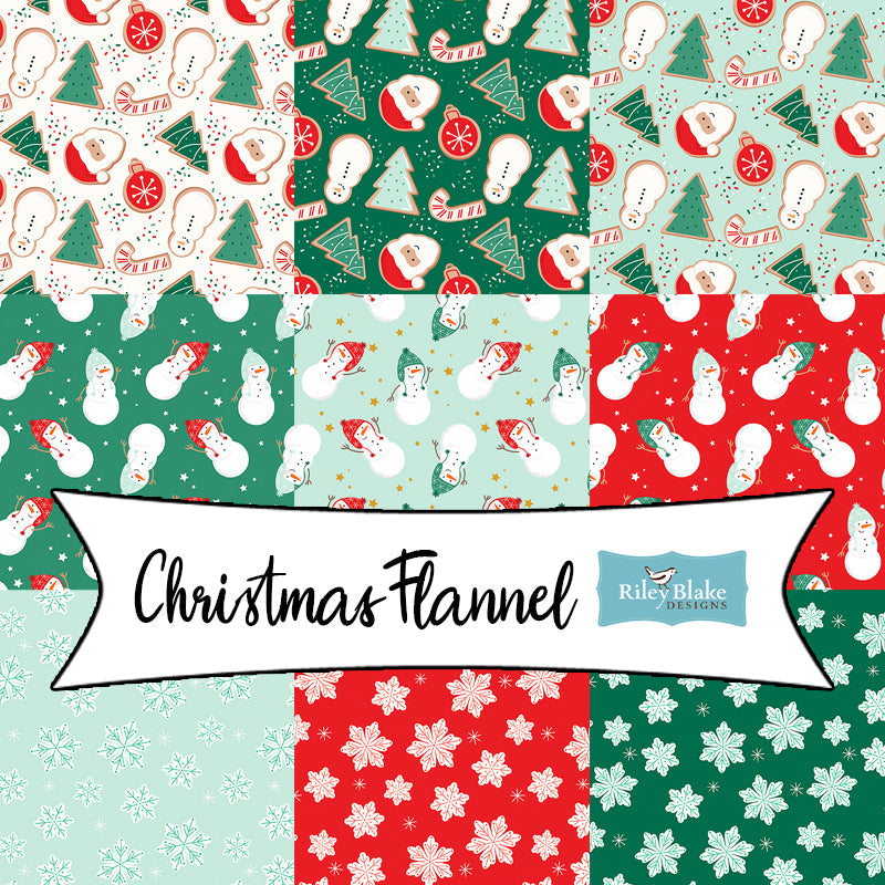 Christmas Flannel by My Mind's Eye for Riley Blake Designs