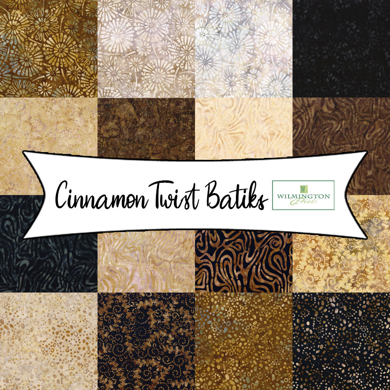 Cinnamon Twist Batiks from Wilmington Prints