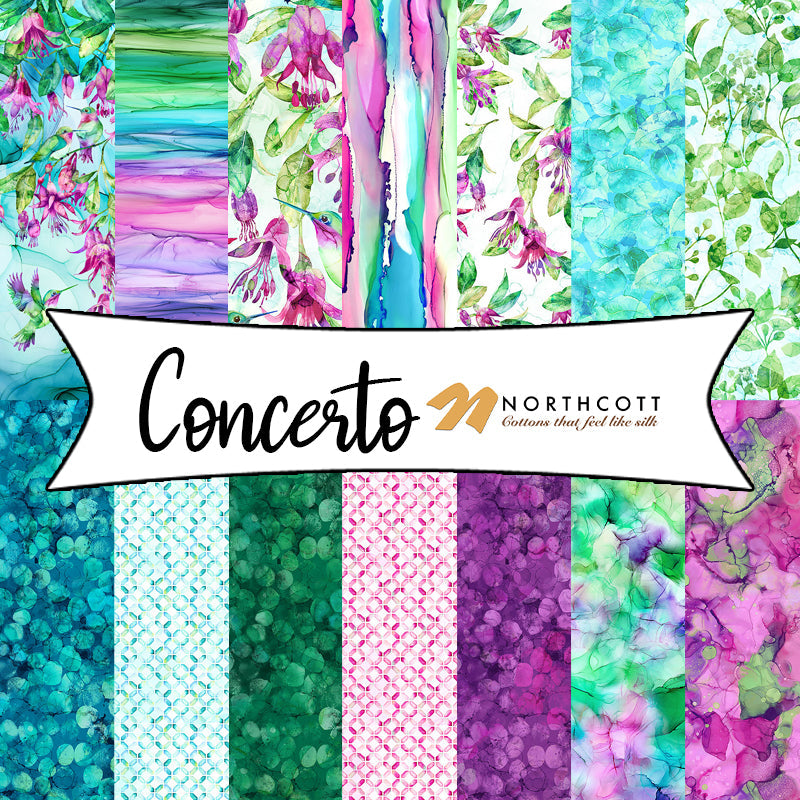 Concerto by Deborah Edwards & Melanie Samra for Northcott Fabrics