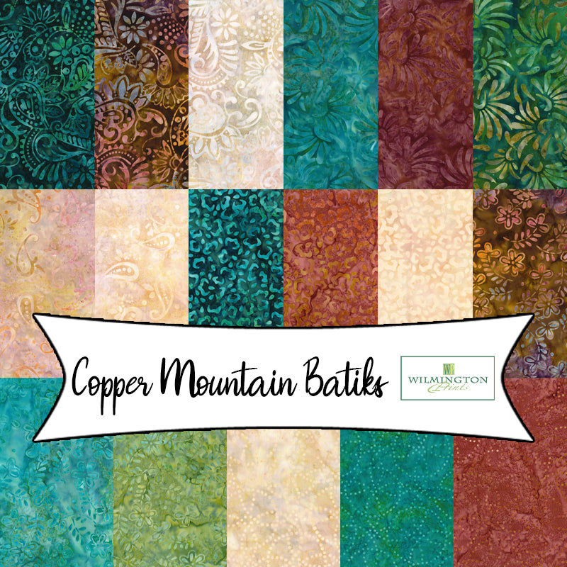 Copper Mountain Batiks from Wilmington Prints