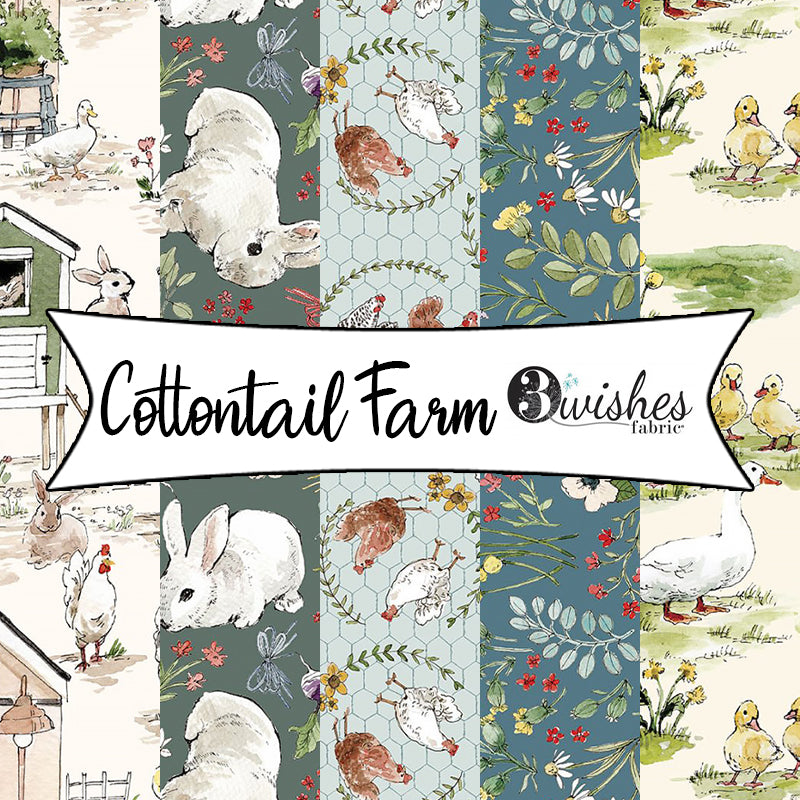 Cottontail Farm by Caverly Smith for Blank Quilting