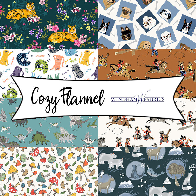 Cozy Flannel by Whistler Studios for Windham Fabrics