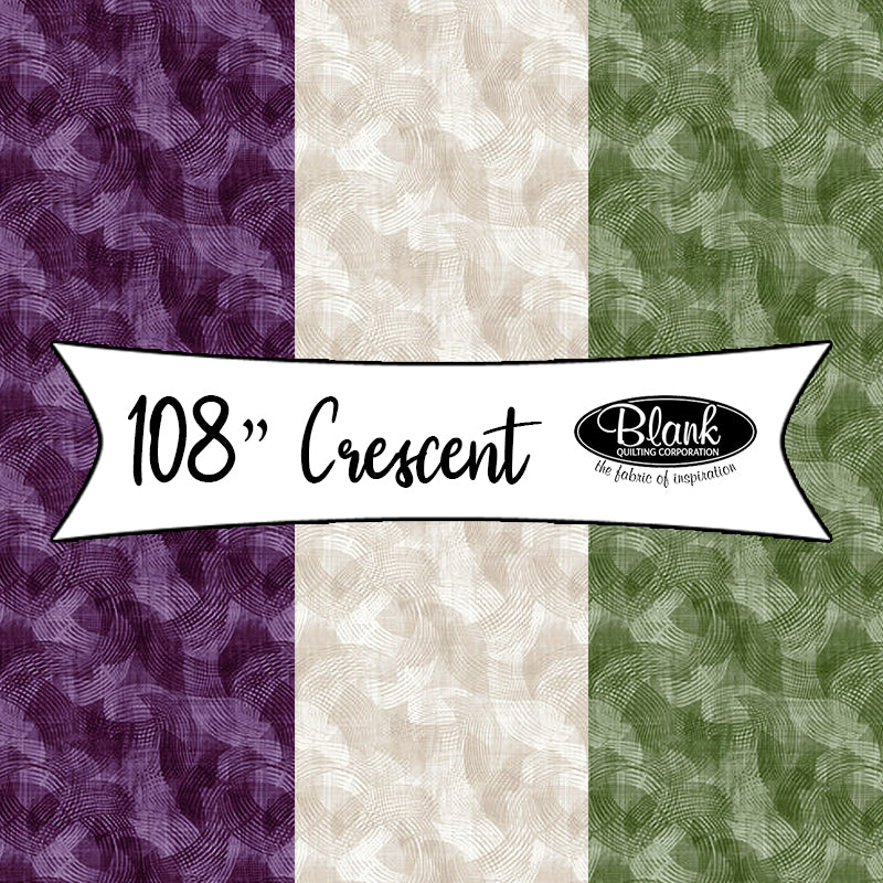 108" Crescent by Urban Essence Designs for Blank Quilting