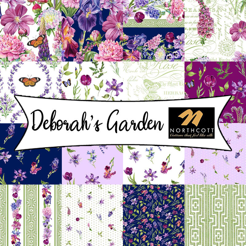 Deborah's Garden by Michel Design Works for Northcott Fabrics