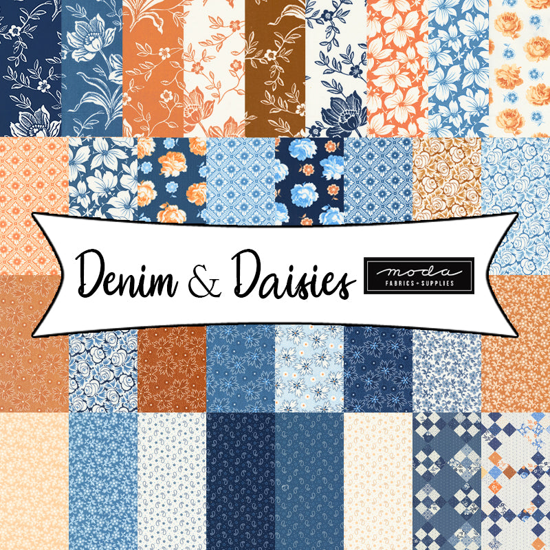 Denim & Daisies by Fig Tree & Co for Moda Fabrics