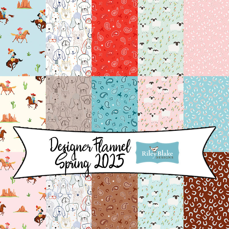 Designer Flannel Spring 2025 from Riley Blake Designs